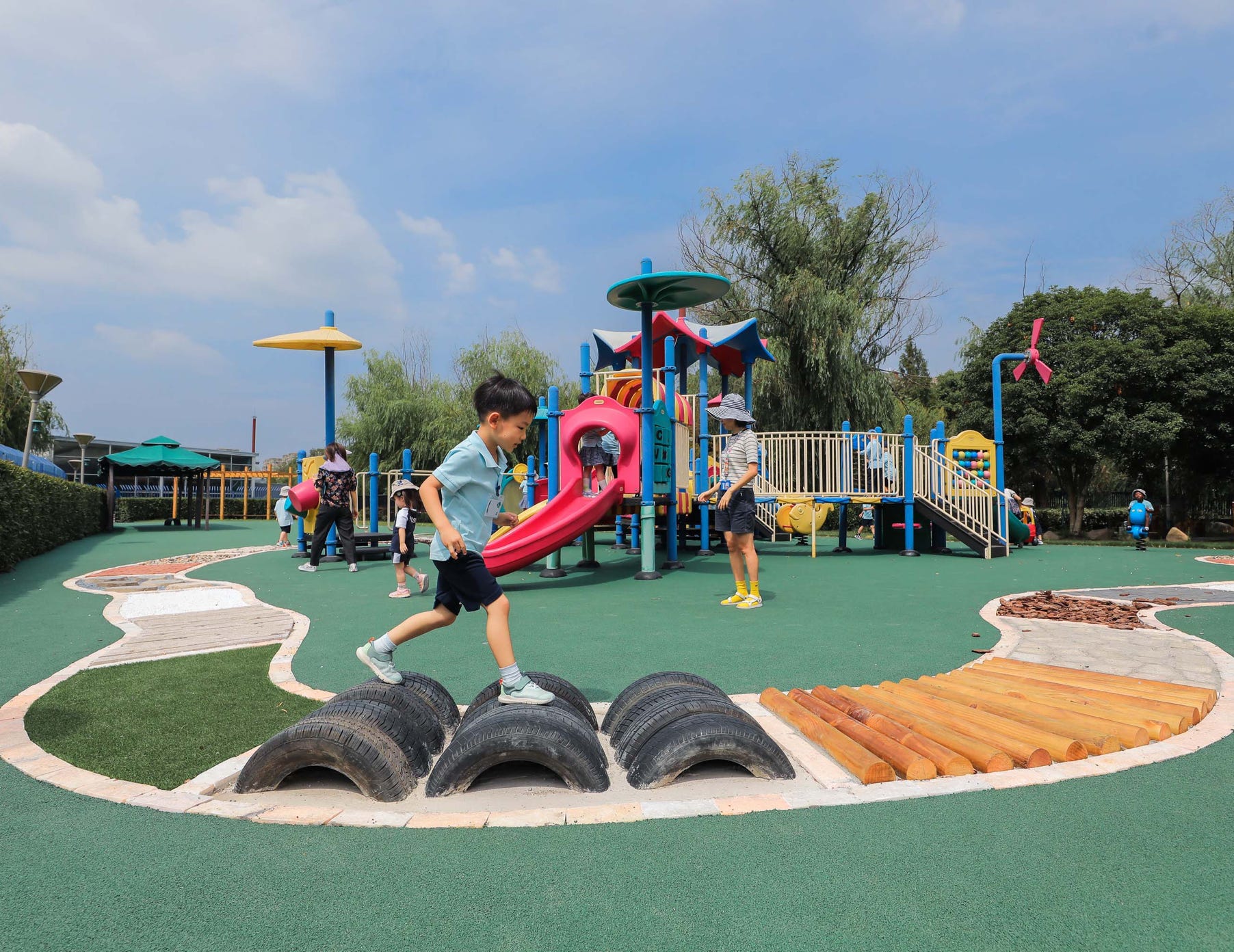 New Sensory Playground at WISS